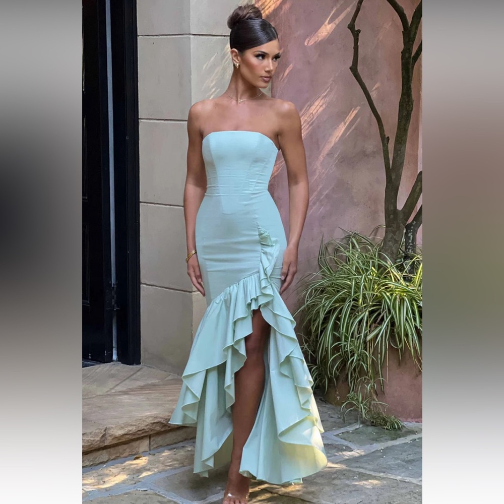 BABYBOO FASHION ANGELINA MAXI DRESSS SAGE